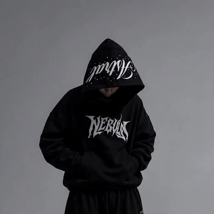 HOODIE NEBULA BLACK