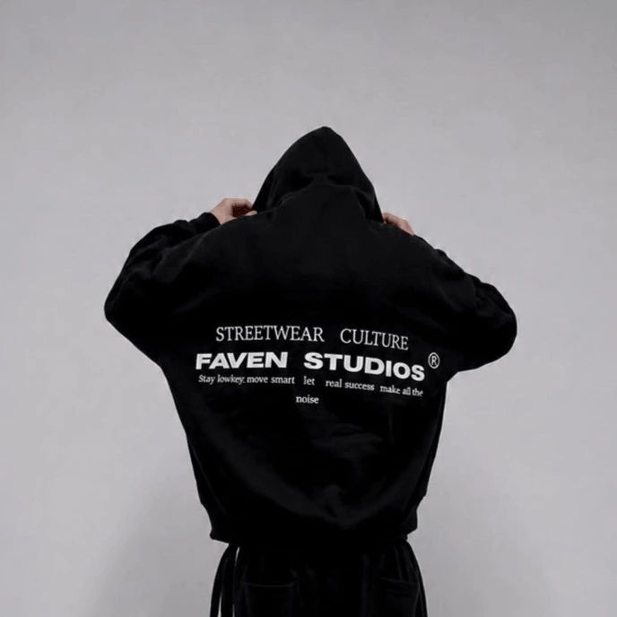 HOODIE NEBULA BLACK