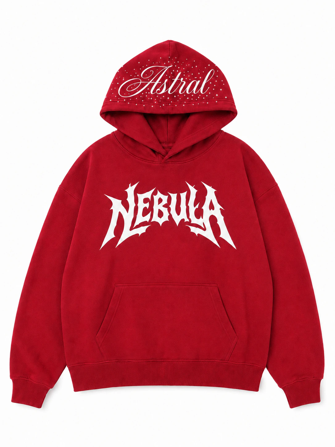 HOODIE NEBULA RED
