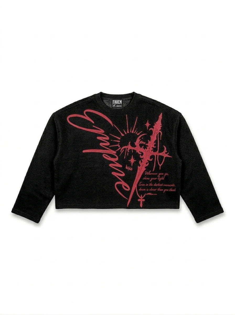 RED LONG-SLEEVE ASCENT COLLECTION